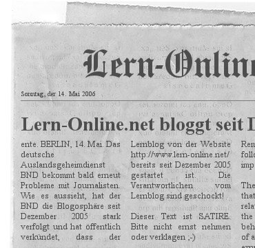 Lern-Online bloggt seit Dezember 2005