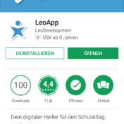 LeoApp im Play Store von Google